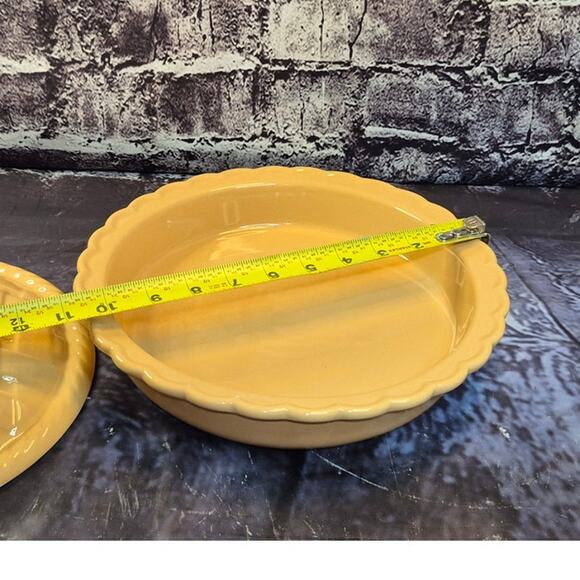 Vintage Ceramic Pied Dish Holder basket-weave lid - Picture 5 of 6